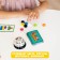 Board game for attentiveness "Colored caps", 2-4 players, 5+
