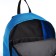 Backpack from textiles on lightning, Erich Krause, 1 pocket, blue color