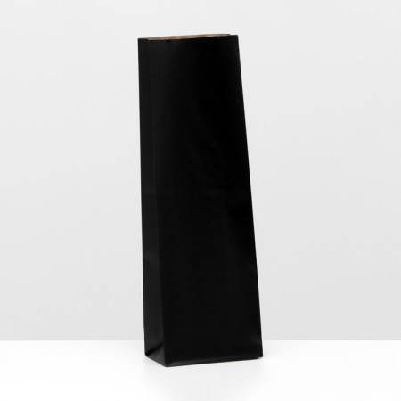 Package package packing, black, three -layer, matte, 7 x 4 x 21 cm
