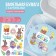 Easter waffle pictures edible "bright Easter" for Easter cakes, cupcakes, 1 sheet A5