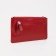 Women's wallet with a zipper, with a pen, red color