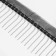 Metallized braid “fringe”, 5 cm, 4.5 ± 0.5 m, black color