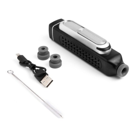 Portable ashtray, mouthpiece, electronic lighter, 150 mAh, cigarette lighter, USB-3
