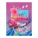 Notebook of 120 sheets in the cage on Enjoy rings, solid cover, glossy lamination, offset block