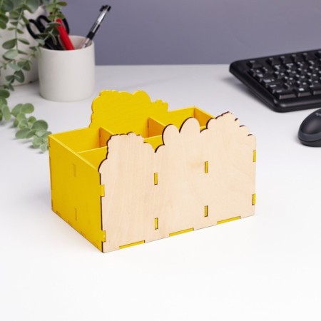 Organizer for storing little things "You have a key..." 6 departments, 18.7x12.5x12.5 cm-3