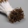 Stamens for artificial flowers gloss "risinki" gold set 360 pcs length 6 cm