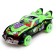 The machine "Racing", light and sound effects, works from batteries, green color