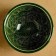 Rishtan ceramics "Patterns", 18 cm, large, green