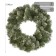 Christmas wreath "Festive" snowy 40 cm., 90 branches
