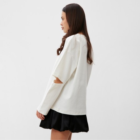 Jumper (longshilv) mist: basy, size s-m, milk color-6