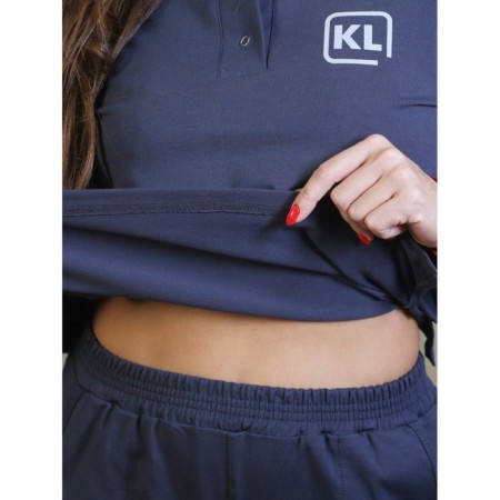 Female costume, size 50, gray color-5