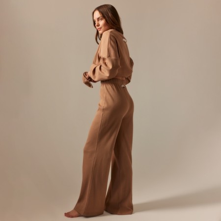 Home suit (shirt and trousers) SL Home p. L, coffee-5