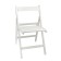 Folding chair, 780x530x395, white/array of birch