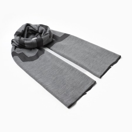 Female Bilateral Mist Gray Scarf, size 47*226cm