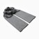 Female Bilateral Mist Gray Scarf, size 47*226cm