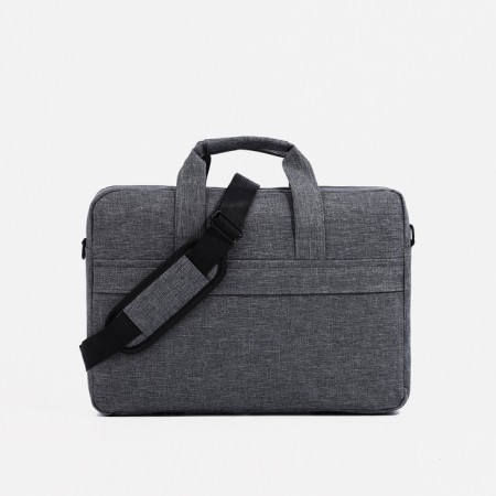Laptop bag, gray color-4