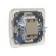 Luazon Lighting "Orion" switch, 10 A, 2 keys, hidden, white