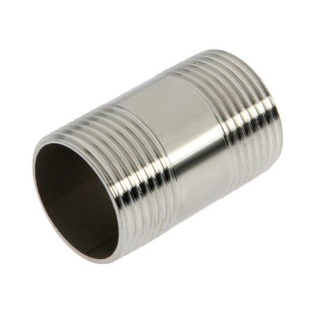 Zein barrel, 1 ", length 50 mm, external thread, stainless steel, packing 2 pcs.-1