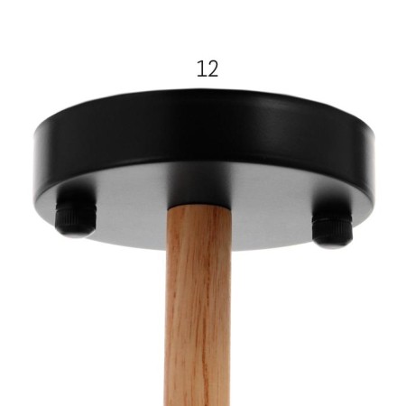 Chandelier 1049/5bk E27 60W black 80x80x50 cm Bayerlux-5