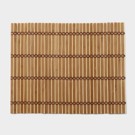 Serving napkin on the table "Fresh straw", 41.5 × 30 cm, beige color