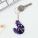 Key keychain wooden "Libra", cat, 4.5 x 6 cm