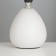 Table lamp "Marquise" 1x40W E14 white 18.5x18.5x27cm