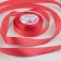 Satin tape, 20 mm × 23 ± 1 m, coral color No. 129
