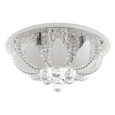 Chandelier 55726/500 CR chrome 5x40W E14 LED+Blue PDU 50x50x25cm
