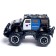 Radio -controlled jeep "Police" works on batteries, black color
