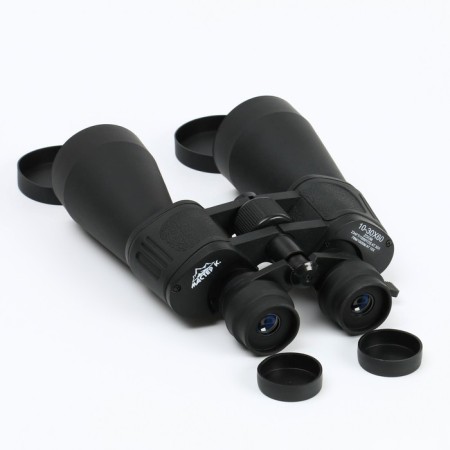 Binoculars 10-30x60, "Tourist", with adjustable zoom 10-30, black, Rube lenses-4