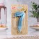 Candle in the Cake "Fine", number "7", blue metallic, 6.5 cm