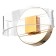 Bra 2507/1 LED 6W 4000k gold 7x15 cm