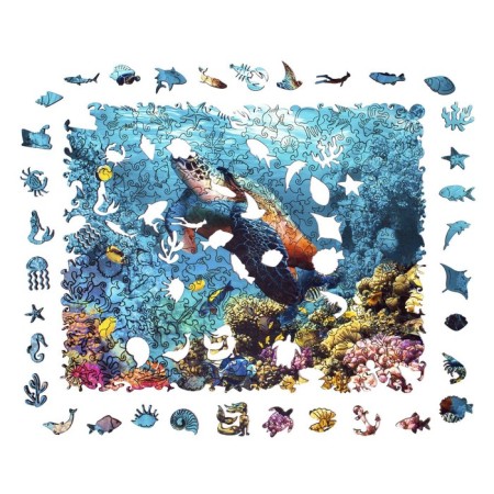 Figure puzzle "Turtle" XL-5
