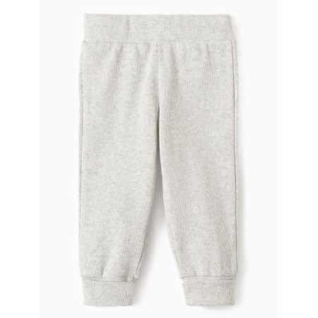 Children's pants Minaku, color gray melange, height 74-80 cm
