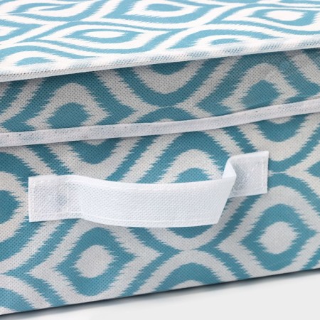 The storage box "Laguna", 30 × 28 × 15 cm, the color turquoise-3