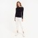Women's longliva Minaku: Basic Line Black Color, Rr. 42