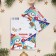 Postcard "Letter from Grandfather Frost" Glitter, Congrev, Snowman, 12.5 x 19.4 cm
