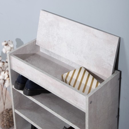 Shoe with a Malta box, 600 × 256 × 750 mm, color cement light-2