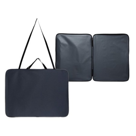 Folder for drawings and drawings A2, 660 x 470 x 50 mm, handles, textile, PDM-5, calligrata gray