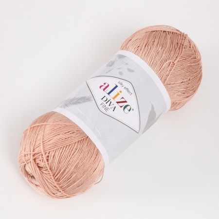 Yarn "Diva Fine" 100% microfiber 600m/100g (382)-1