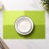 Set of serving napkins on the table “mood”, 4 pcs, 45 × 30 cm, green color