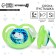 Nipple-dummy silicone orthodontic, + 6 months, green color