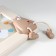 Photo frame plastic 12x17 cm "Bear with hearts" beige 24x19.5 cm