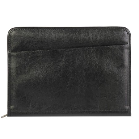 Business folder, artificial leather, 370 x 275 x 30 mm, "luxury" black 6d05-1