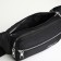 Lightning waist bag, 2 outer pockets, black color