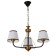 Chandelier 2428/3 E27 40W Black-Bronze 59.5x59.5x28 cm Bayerlux