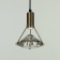 Lamp Bayerlux 2265/1 LED 5W gold 13x13x19-119 cm
