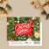 Postcard-Mini "Happiness! Good luck! ”, Decorated branches, 10.5 x 7.5 cm, New Year