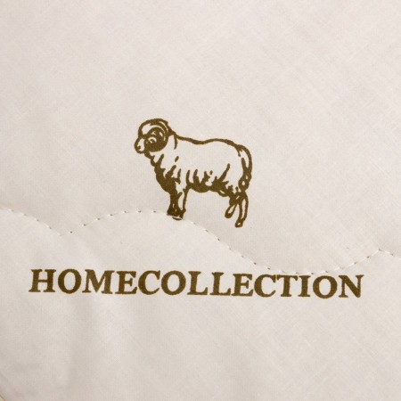 Blanket "Ethel" sheep wool 200*220 cm, tick, 300 g/m2-1