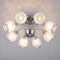 Gabriella 8x60W E27 chandelier chrome
